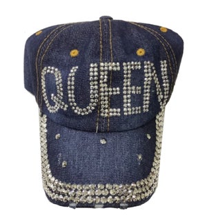 BASEBALL HAT #DCY100 QUEEN STONE JEANS