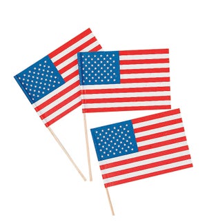 AMERICAN FLAG #3 PLASTIC STICK