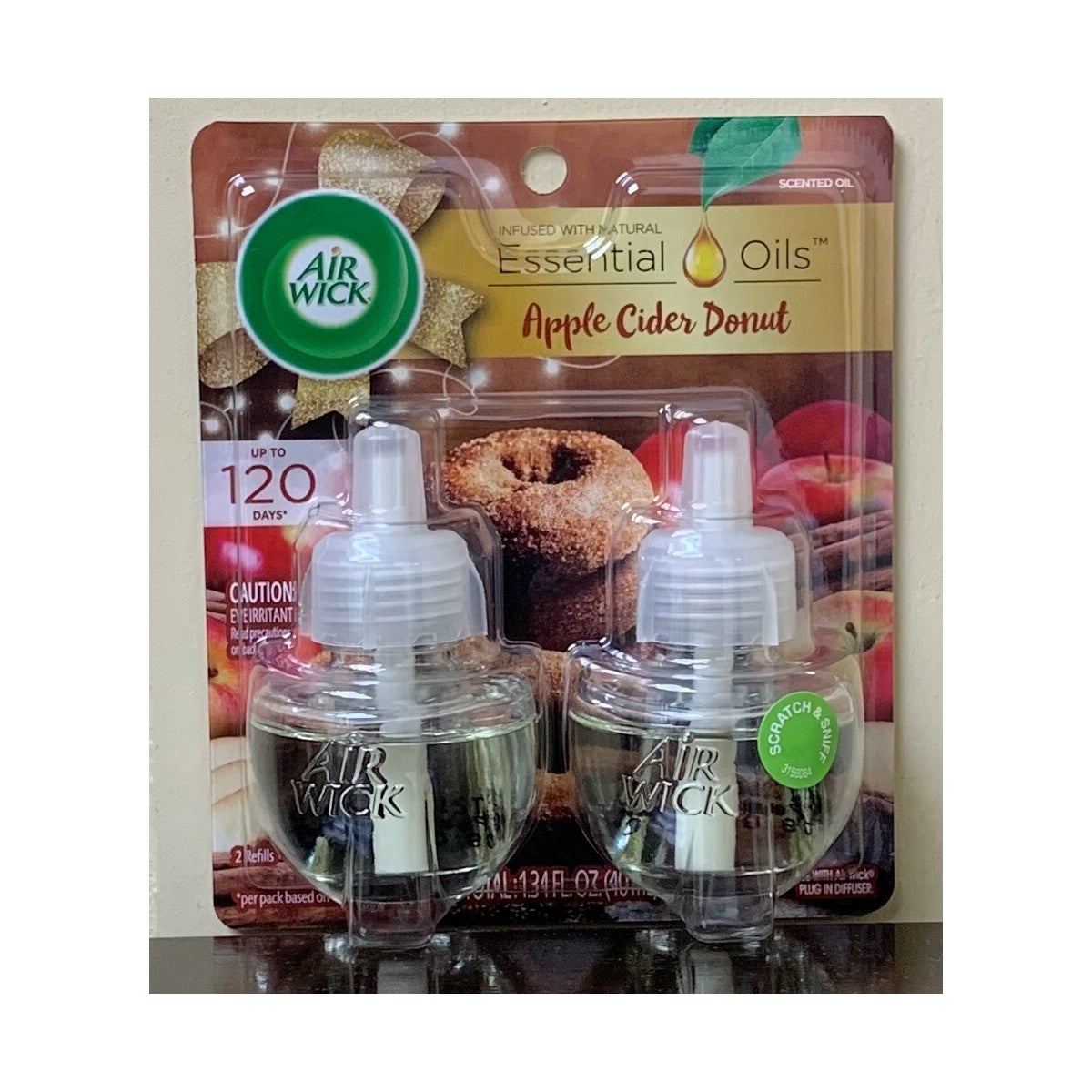 AIRWICK OIL REFILL APPLE CIDER DONUT 6/2PK