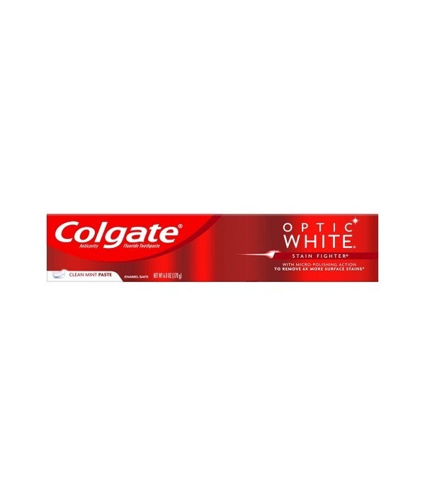 COLGATE OPTIC WHITE CLEAN MINT PASTE 24/6OZ