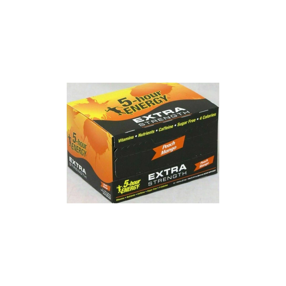 5- HOUR ENERGY PEACH MANGO 12/1.93 OZ