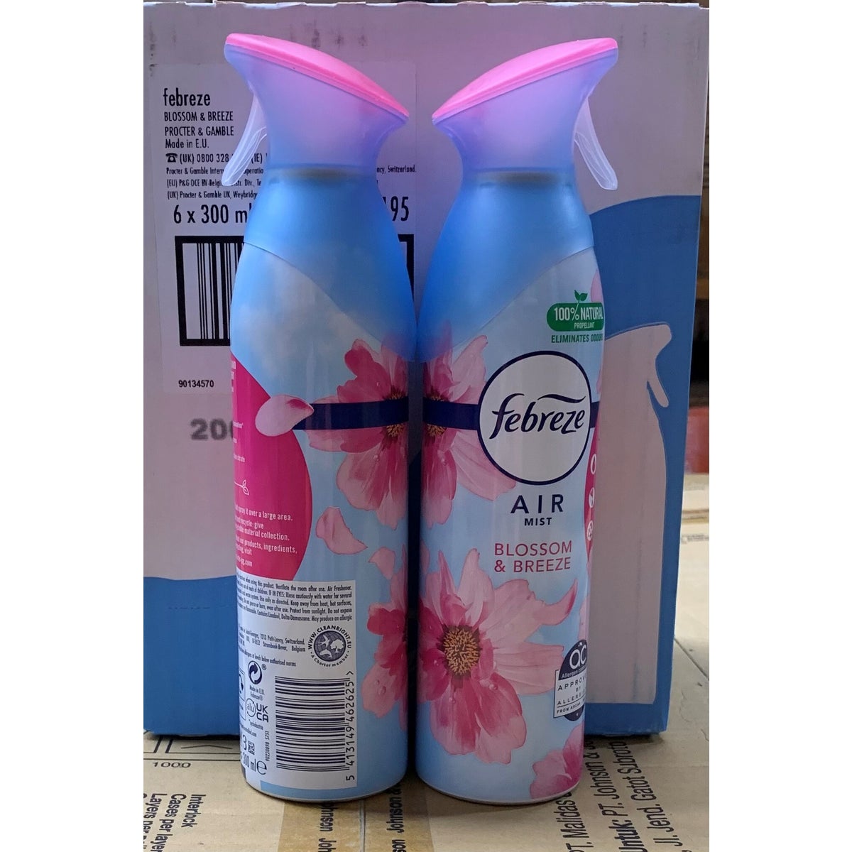 FEBREZE AIR FRESH BLOSSOM&BREEZE 6/300ML
