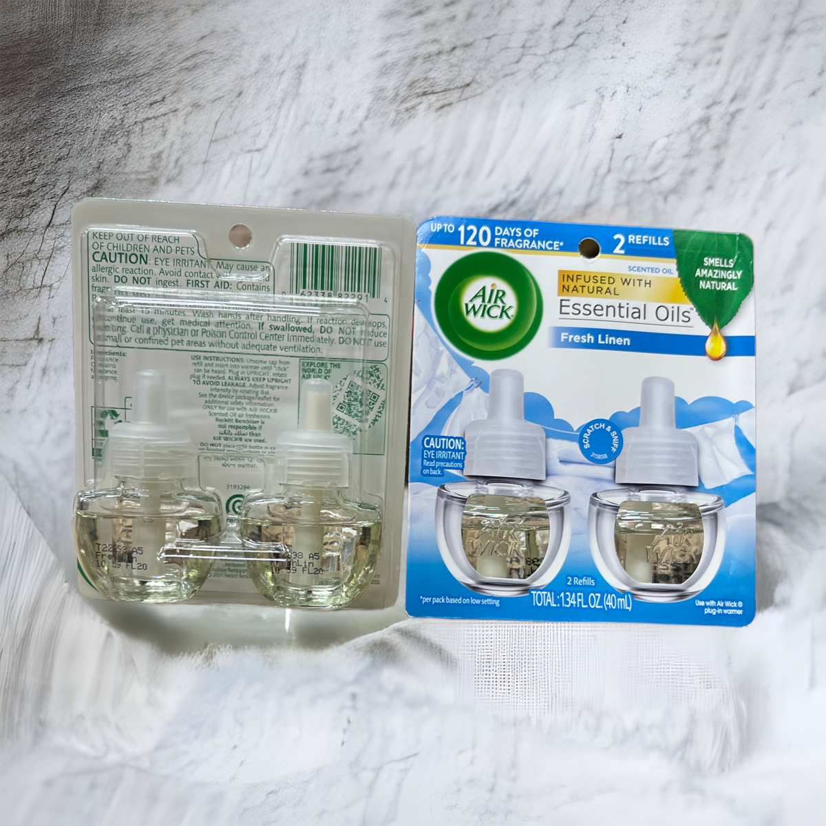 AIRWICK OIL REFILL FRESH LINNEN 6/(2X.67OZ)
