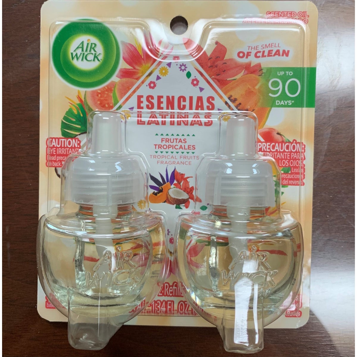 AIRWICK OIL REFILL LATIN TROPICAL FRUITS 6/2PK 0.67OZ