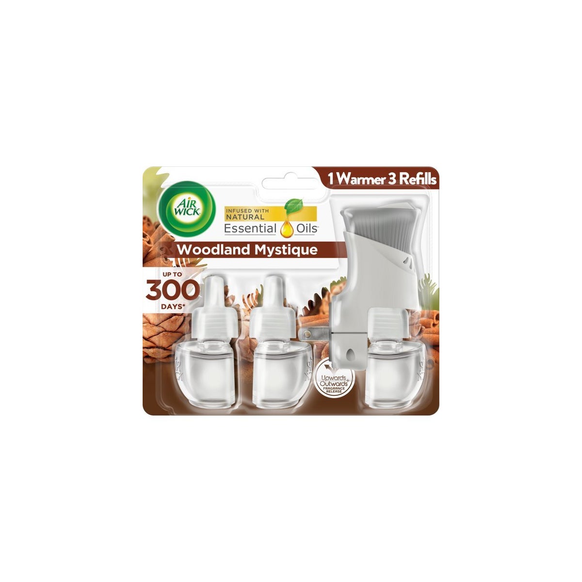 AIRWICK OIL REFILL+WARMER WOODLAND MYSTIQUE 5/3PK