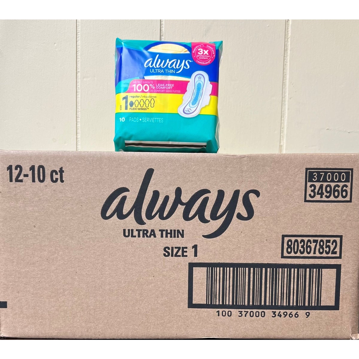 ALWAYS ULTRA THIN 12/10CT
