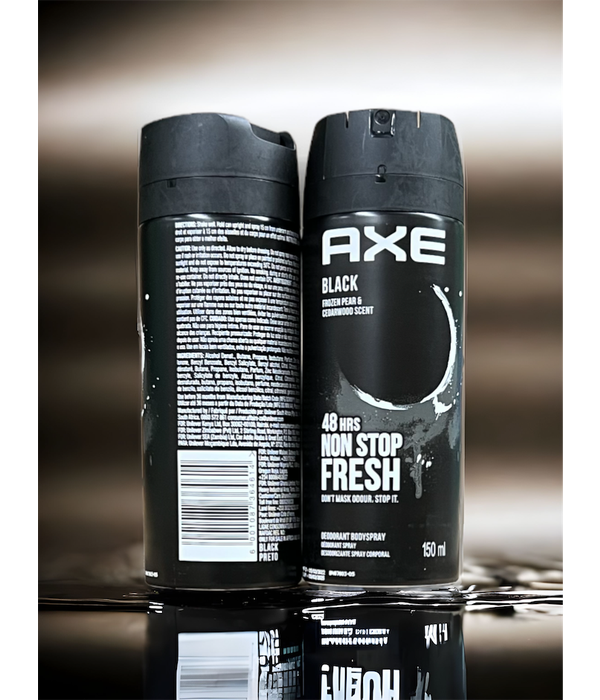 AXE BODY SPRAY BLACK 12/150ML
