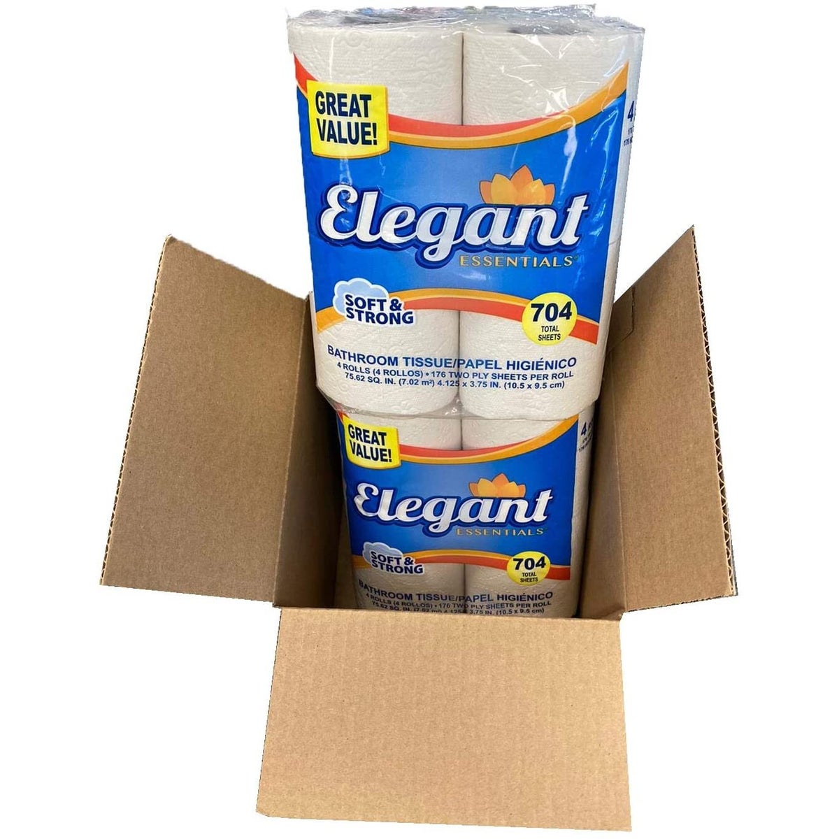ELEGANT TOILET PAPER 24/4PK