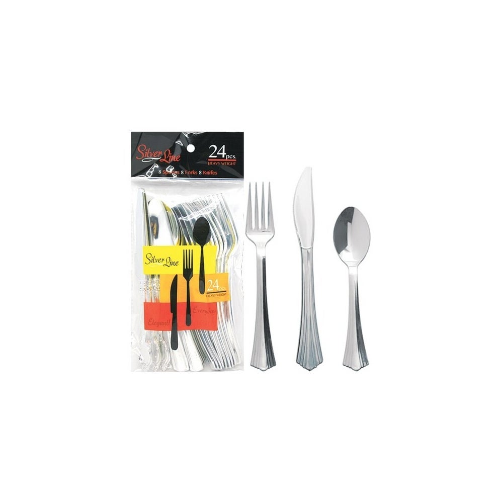SILVER CUTLERY COMBO 48/24CT