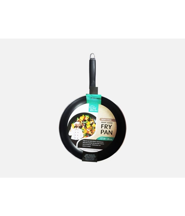 12'' NONSTICK FRY PAN W/OUT LID 12CT