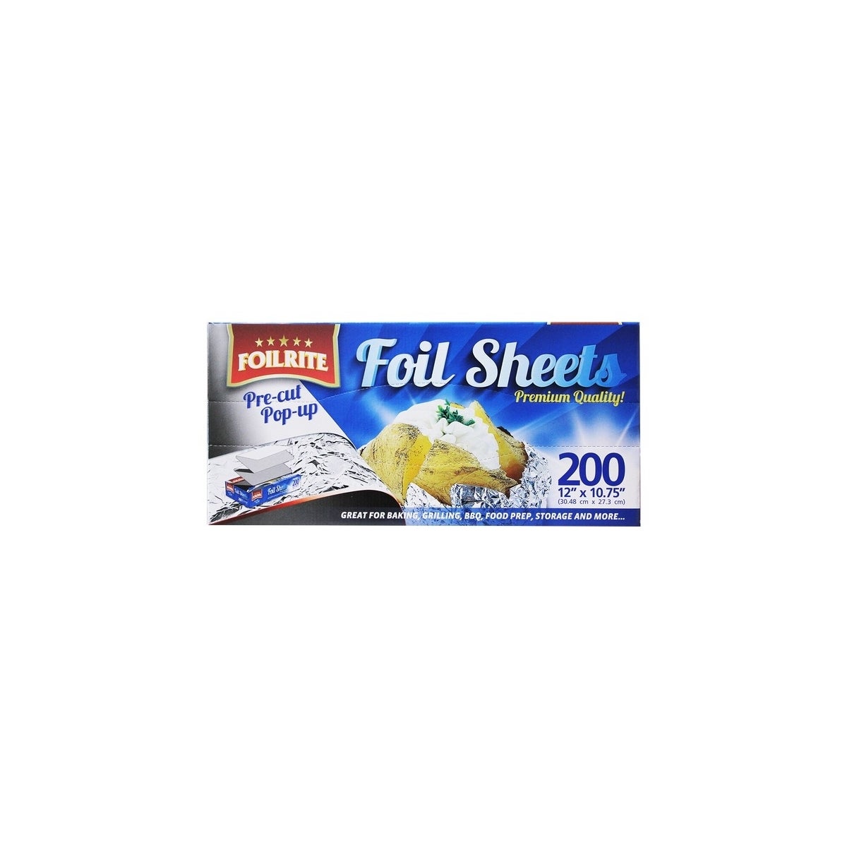 POP UP FOIL SHEETS 12/200CT