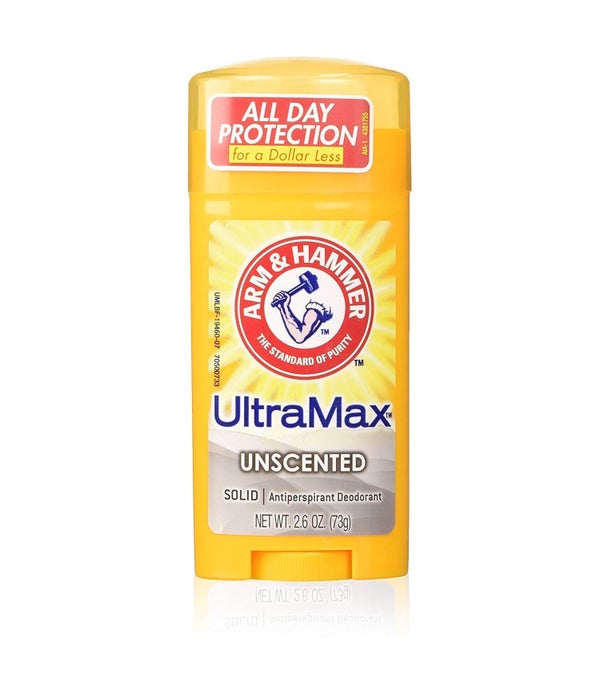 ARM&HAMMER DEOD ULTRA MAX UNSENTED 12/2.6OZ