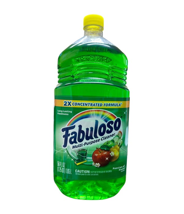 FABULOSO ALLPURPOSE CLEANER PASSION FRUIT 6/56OZ(153043)