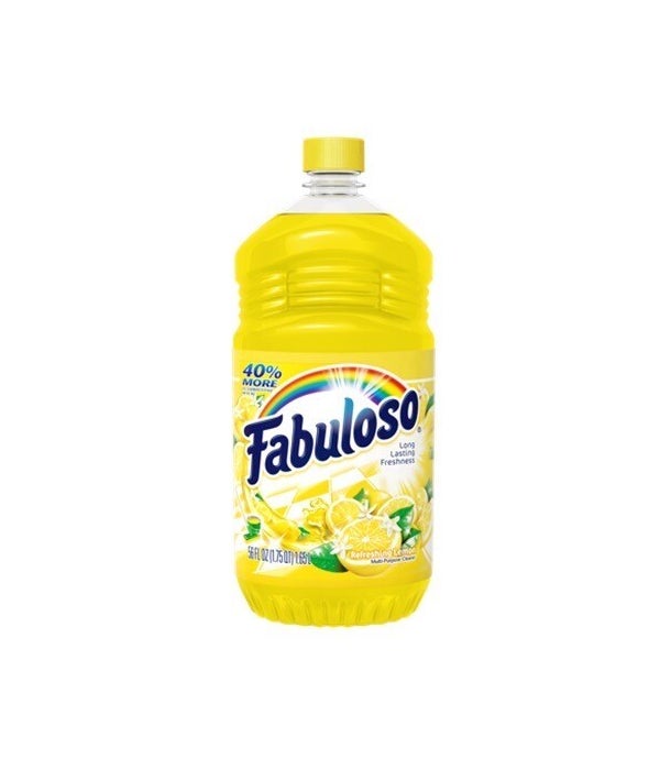 FABULOSO CLEANER LEMON 12/33.8OZ