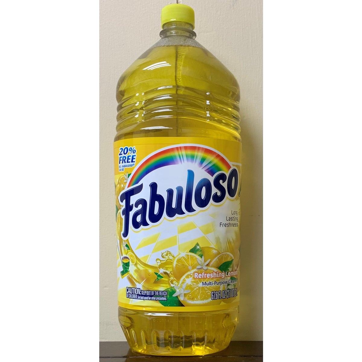 FABULOSO REFRESHING LEMON 6/67.6OZ