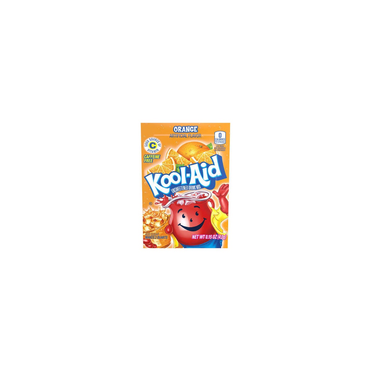 KOOL-AID UNSWEET ORANGE 48/0.15OZ