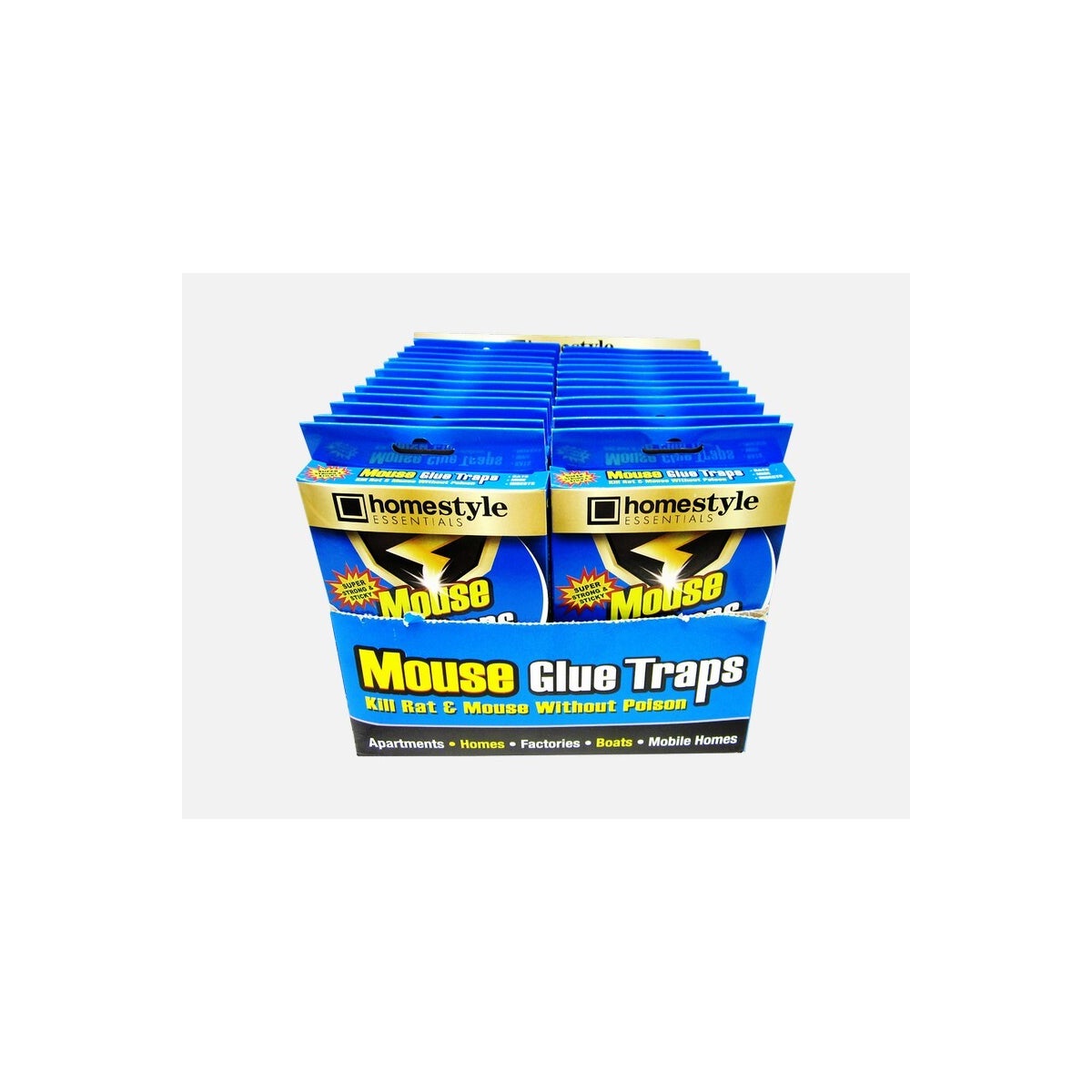 MOUSE REGULAR SIZE GLUE TRAP 48/4PK(89014)