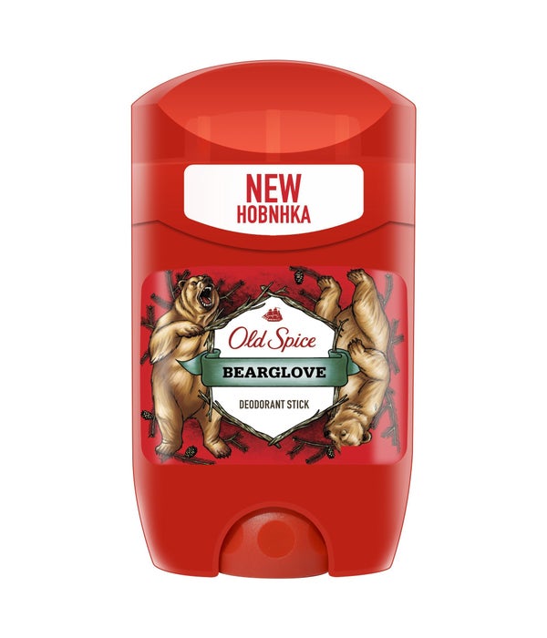 OLD SPICE DEO STICK BEARGLOVE 12/50ML