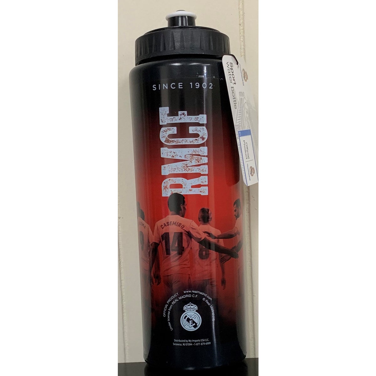 1000mlREAL MADRID WATER BOTTLE 1DZ