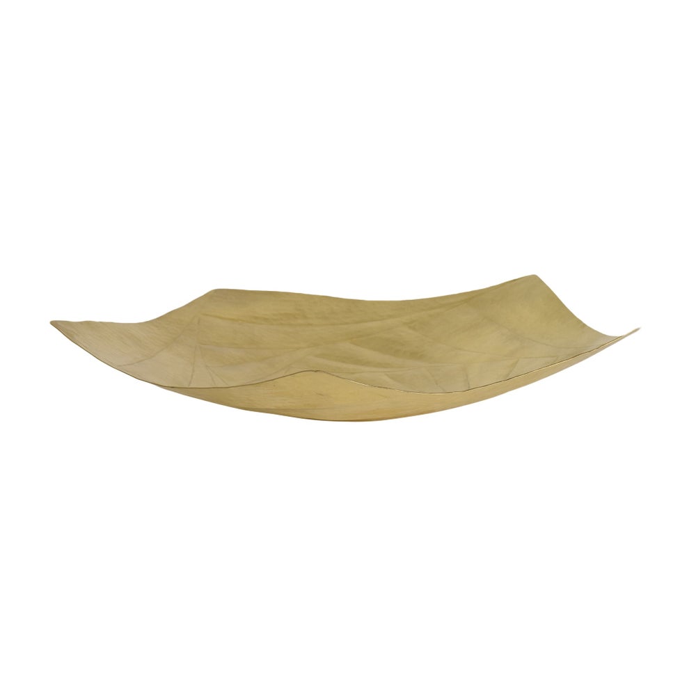 Baku Bowl - Hammered Satin Brass