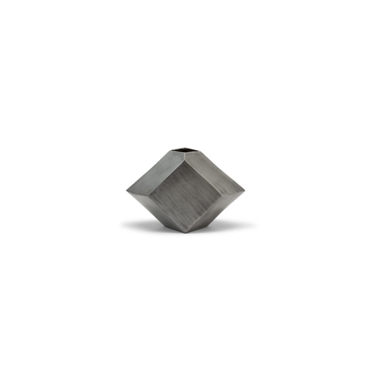 Hexx Vase (Sm) - Hand Finished Pewter