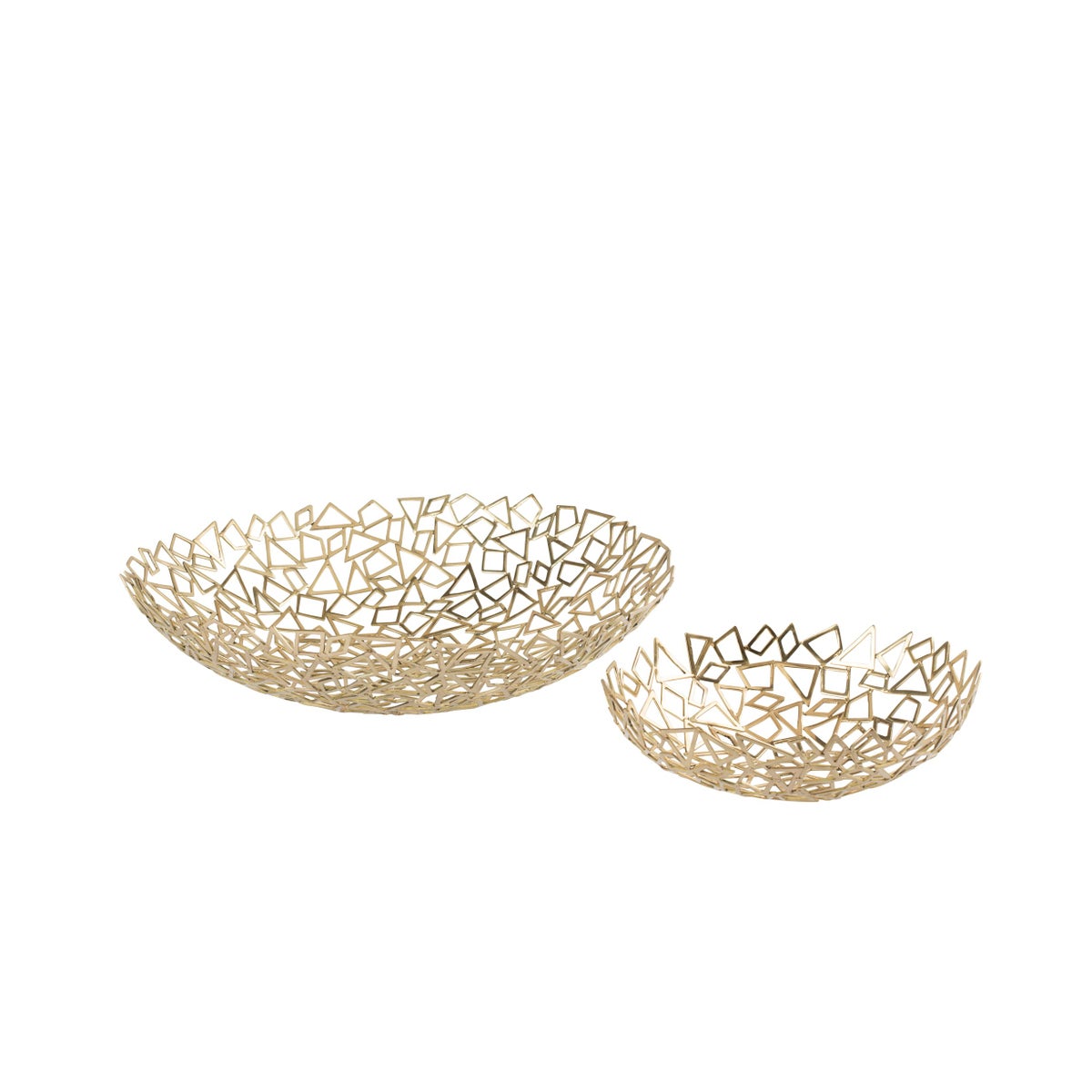 Iku Bowl (Set) - Cast Brass
