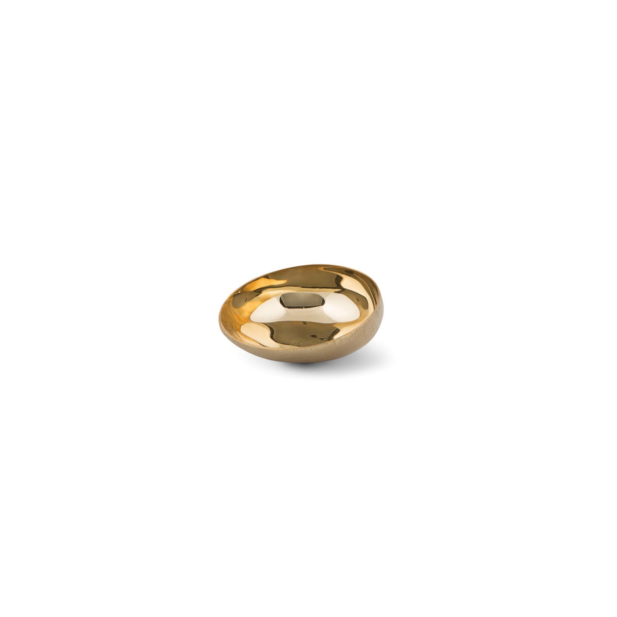 Luca Bowl (Sm) - Matte Brass, Polished