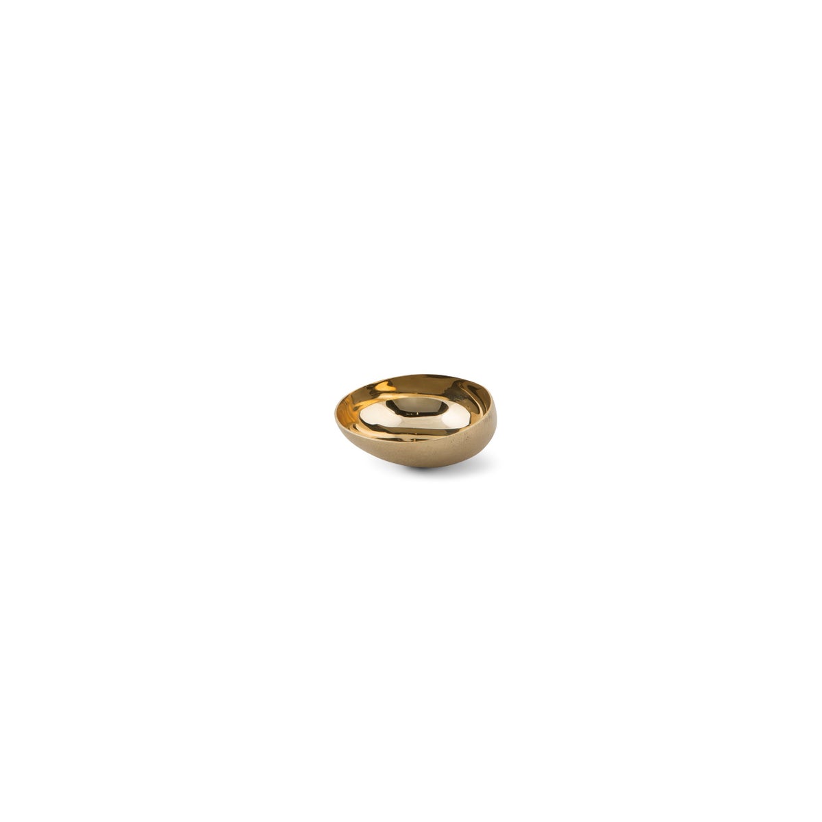 Luca Bowl (XSm) - Matte Brass, Polished
