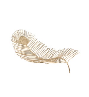 Pico Tabletop Feather - Solid Brass