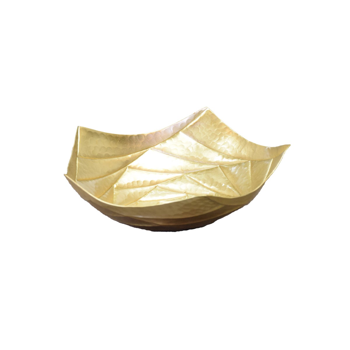 Baku Small Tray - Satin Brass