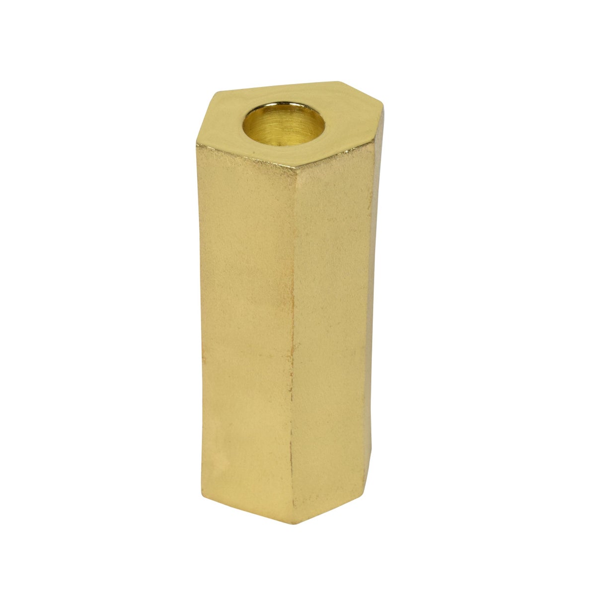 Noko Candleholder (Medium) - Matte Brass