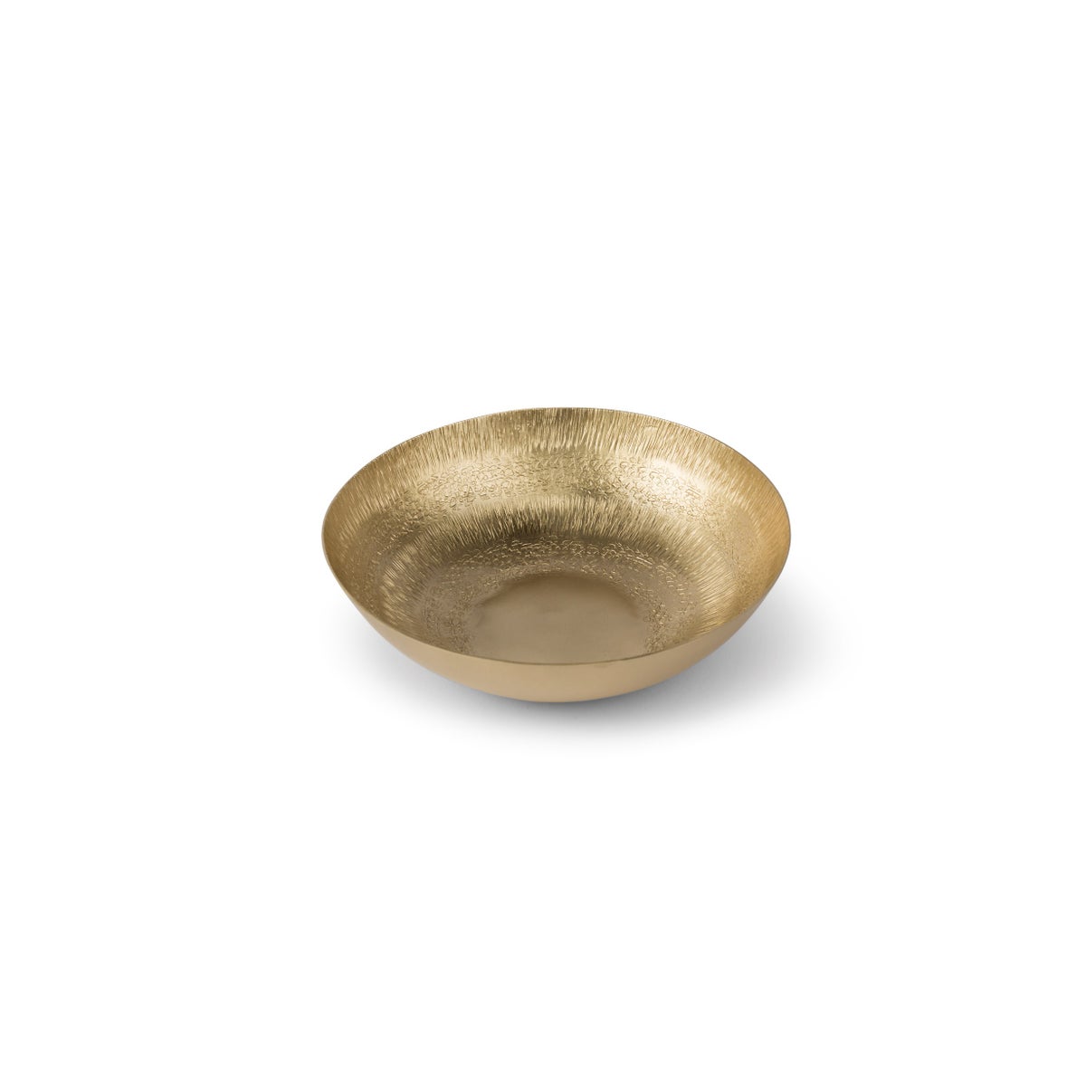 Clarice Bowl (Small) - Satin Brass