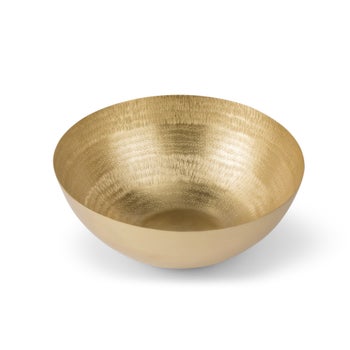Clarice Bowl (Large) - Satin Brass