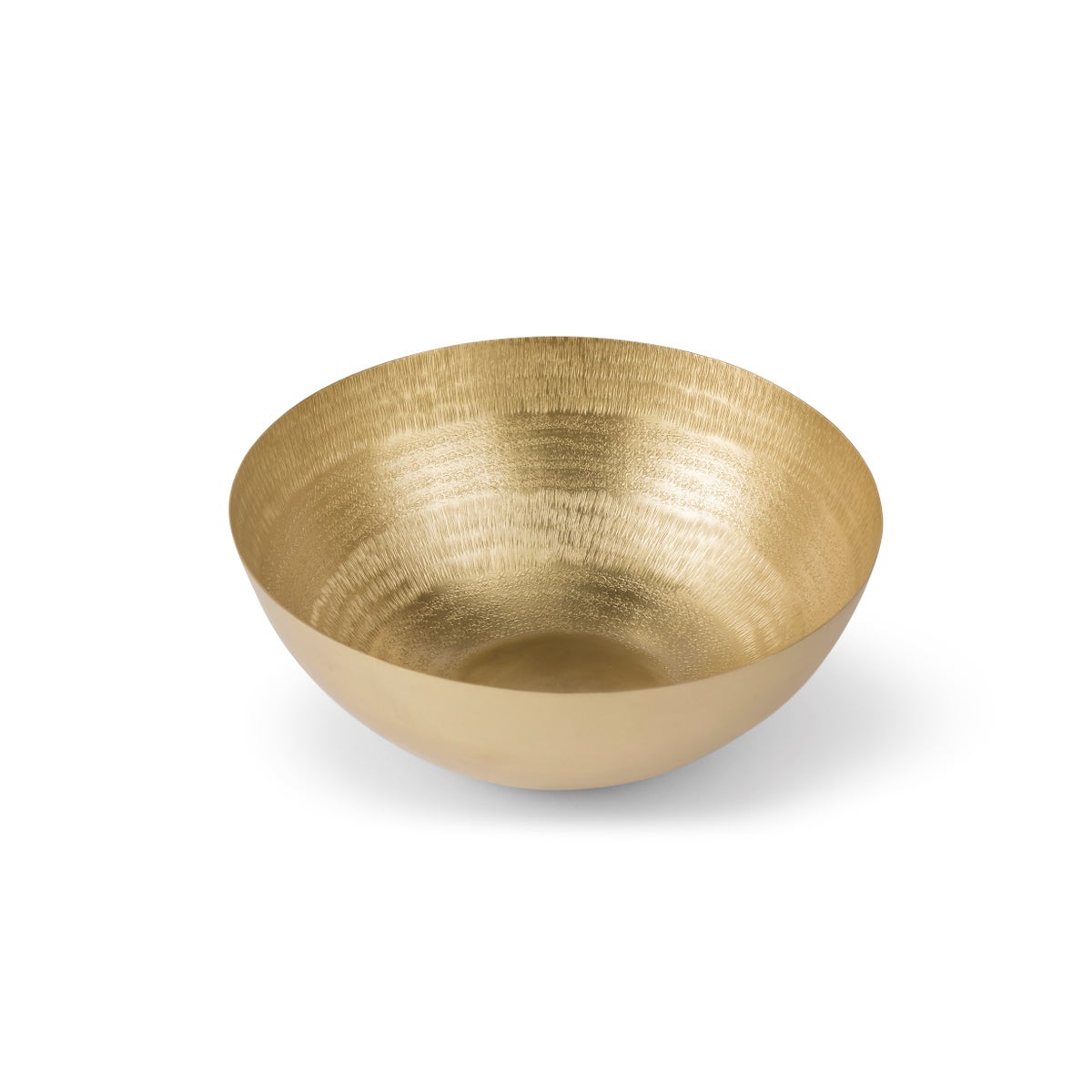 Clarice Bowl (Large) - Satin Brass