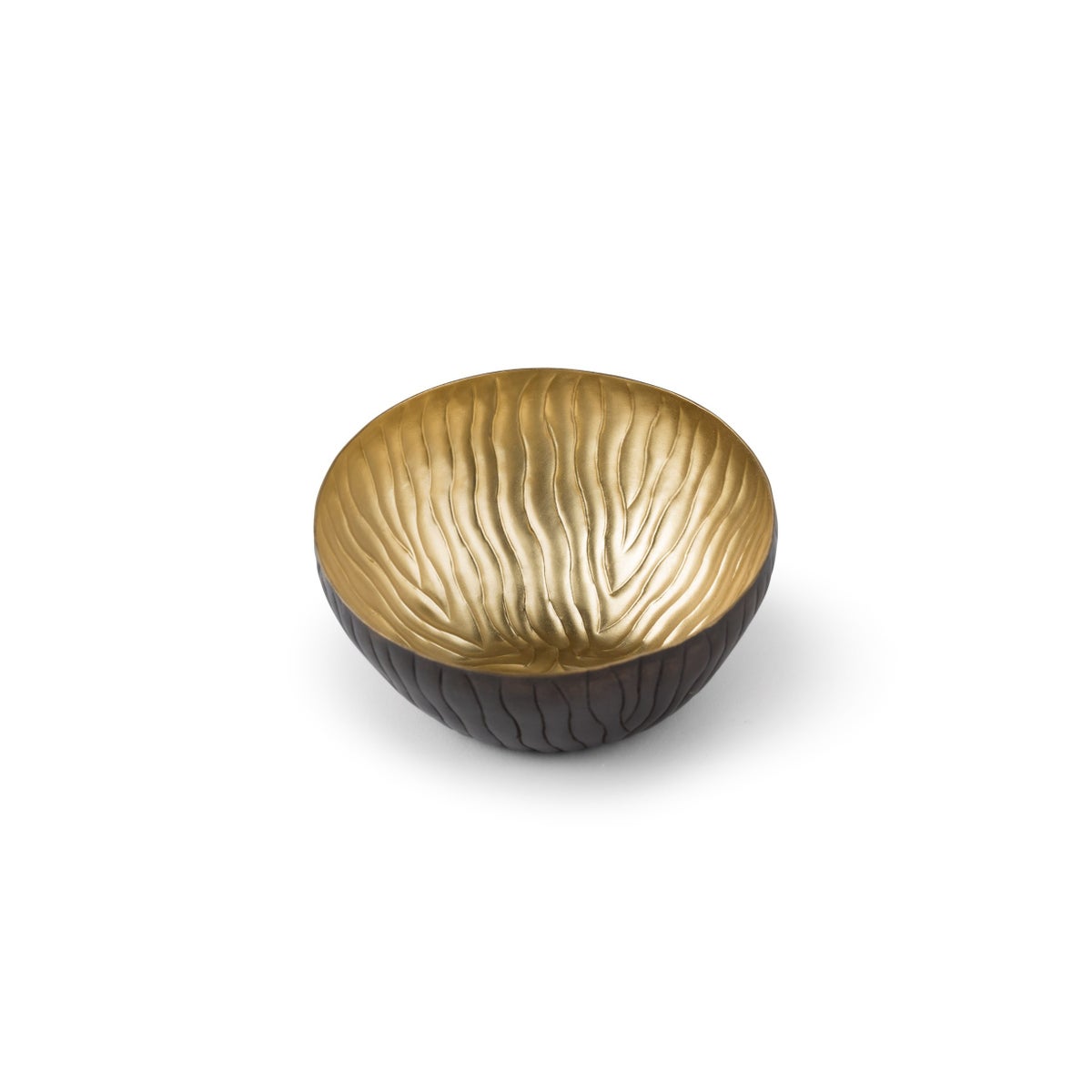 Mondo Bowl (Small) - Antique Satin Brass