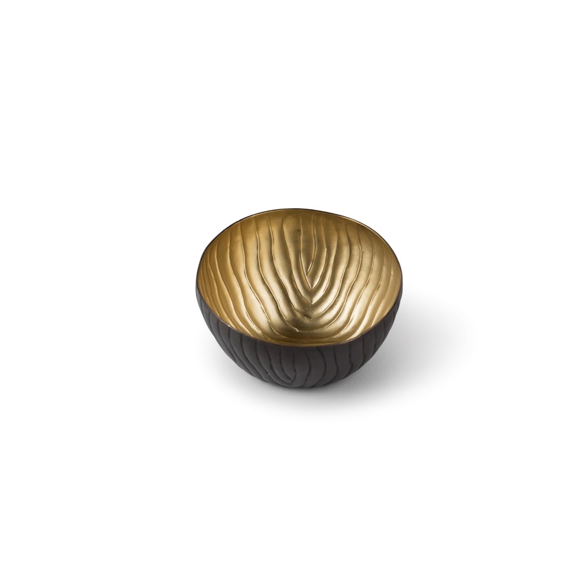 Mondo Bowl (Petite) - Antique Satin Brass