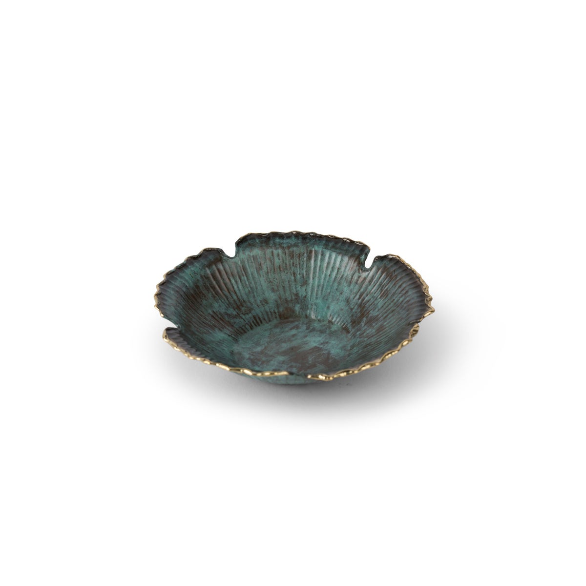 Sunan (Small) - Green Patina w/ Edge Polish