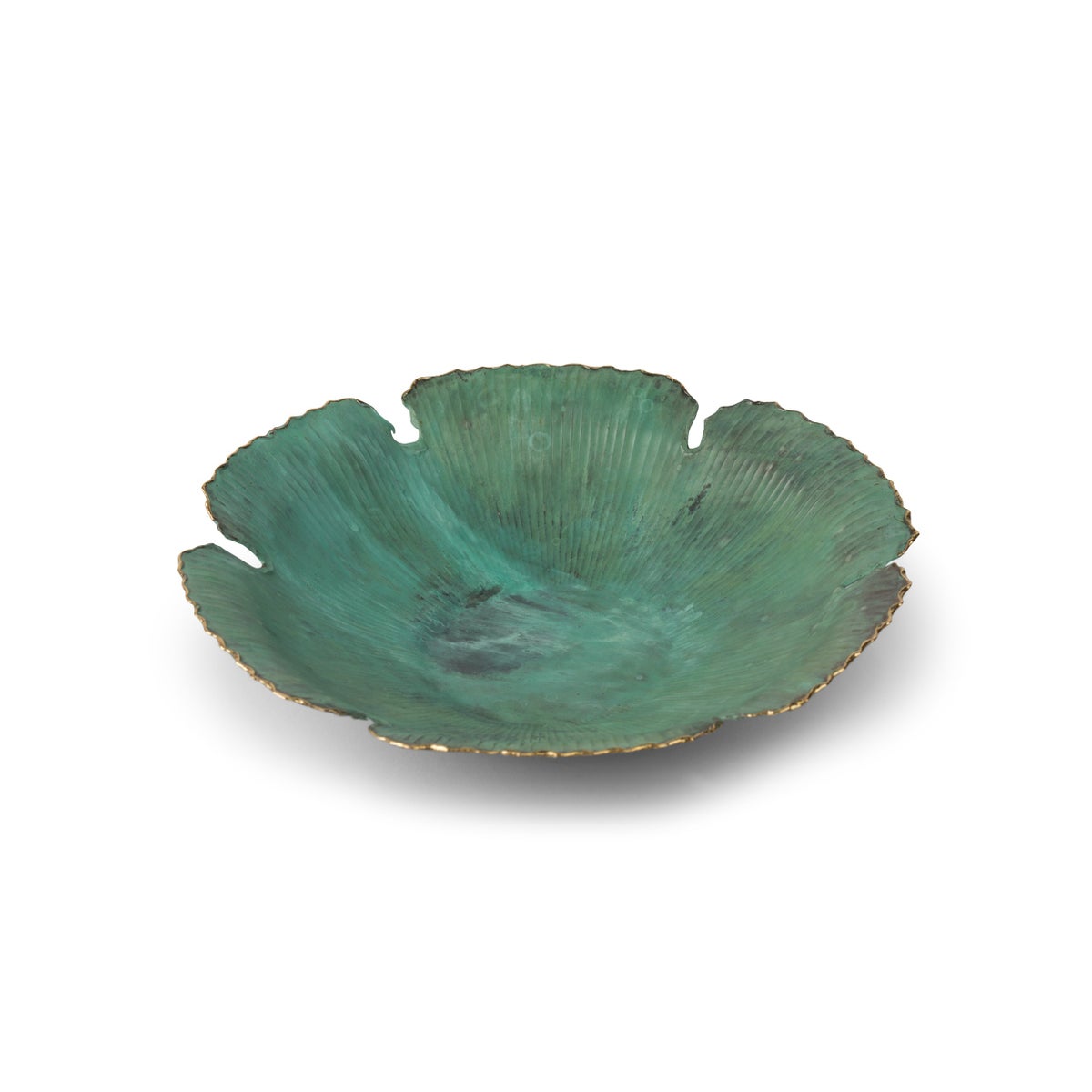 Sunan (Large) - Green Patina w/ Edge Polish