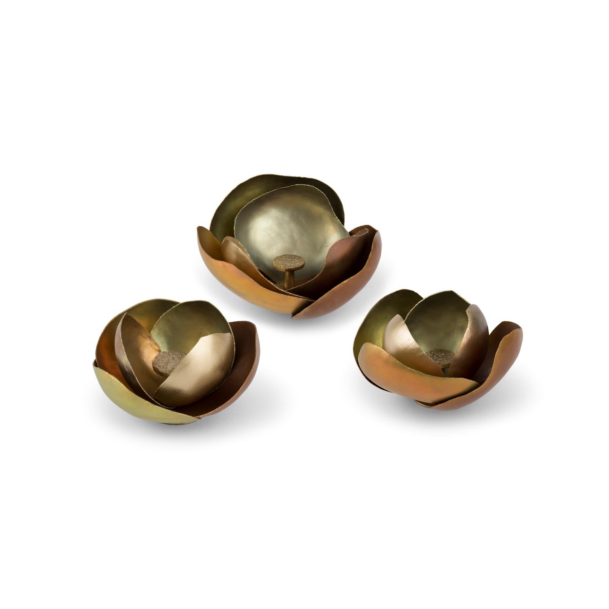 Camille (Small Set) - Satin Brass, Copper