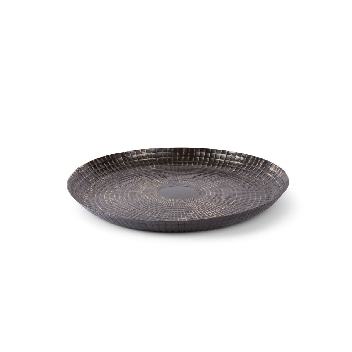Pierro Platter - Antique Brass