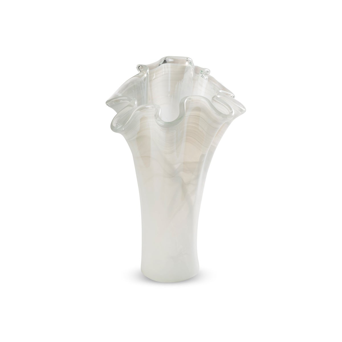 Lillian Vase - Opalino