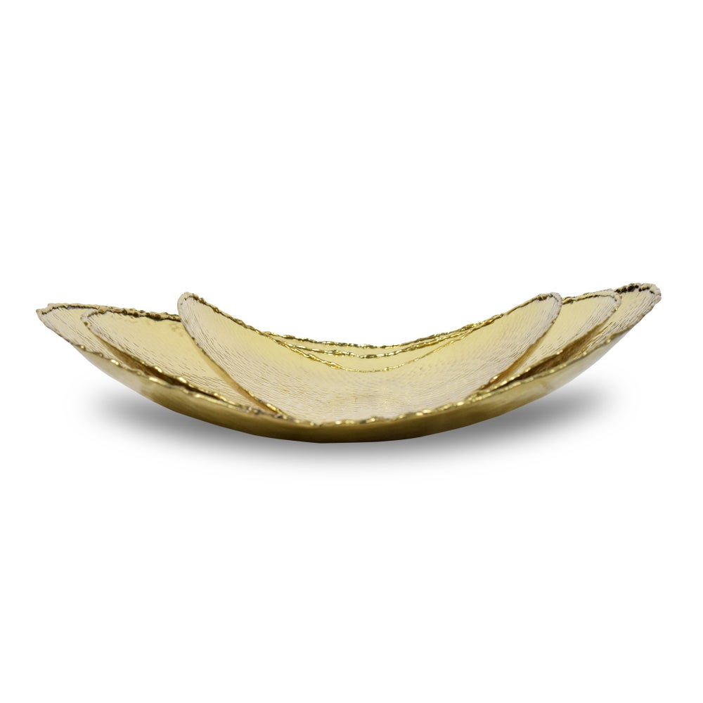 Mara Bowl (Set of 3) - Satin Brass