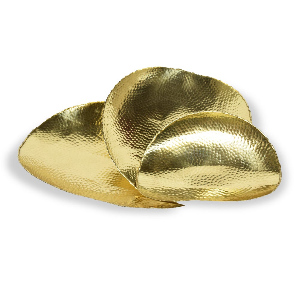 Mara Bowl (Set of 3) - Satin Brass