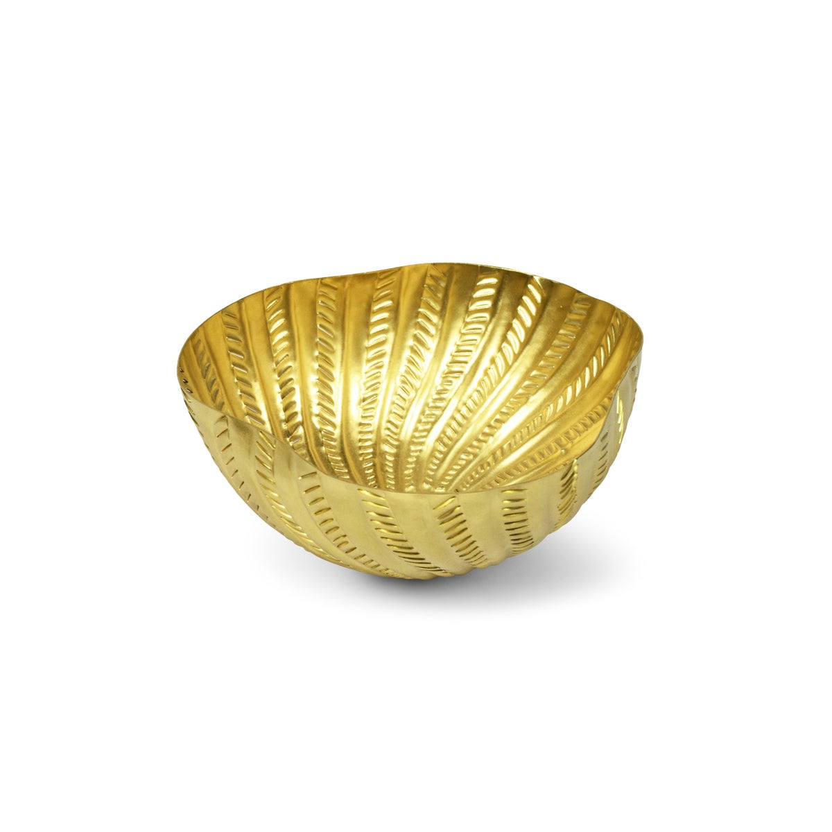 Michel Bowl - Matte Brass