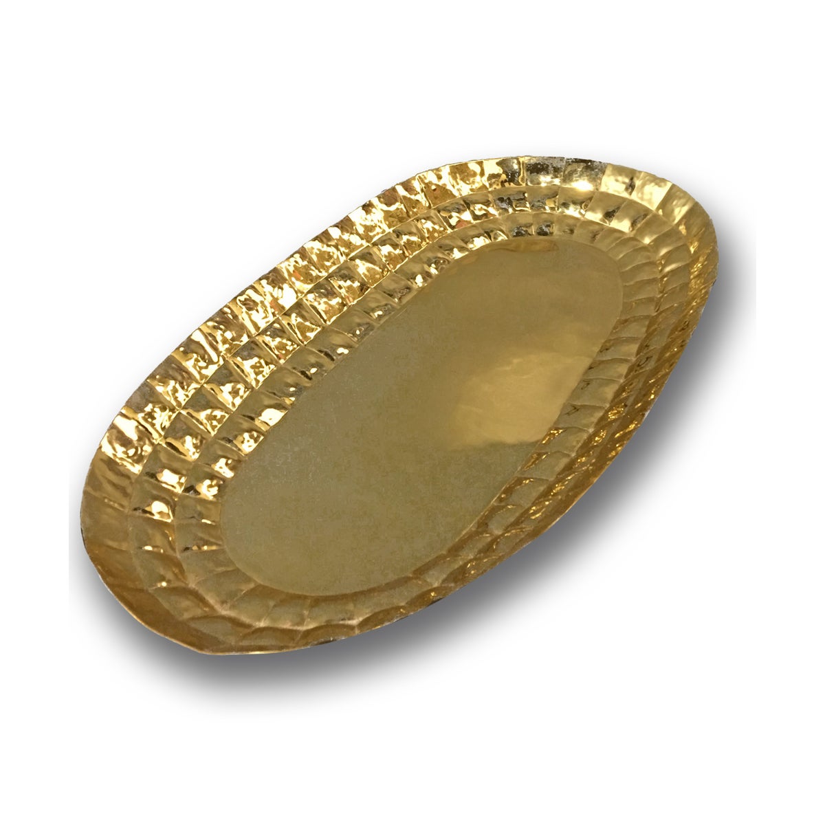 Louis Platter Oval - Polished Brass