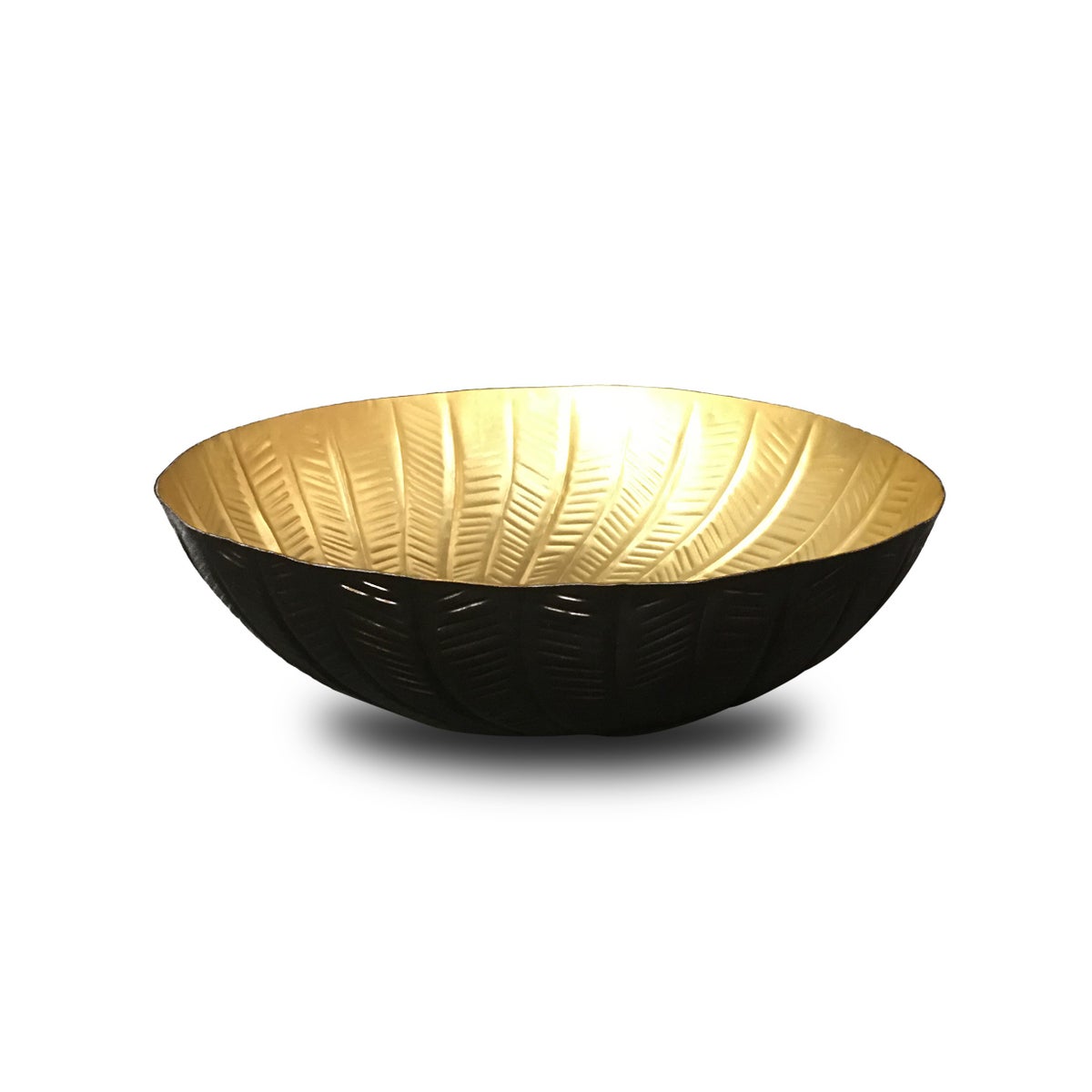 Michel Bowl (Sm)- Burnished Brass