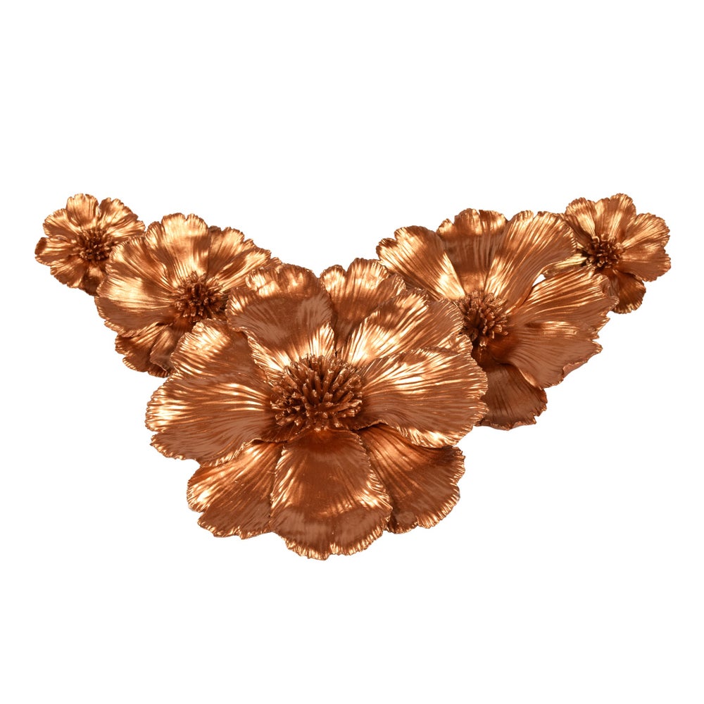Yuki Decoration (Set of 5) - Golden Bronze
