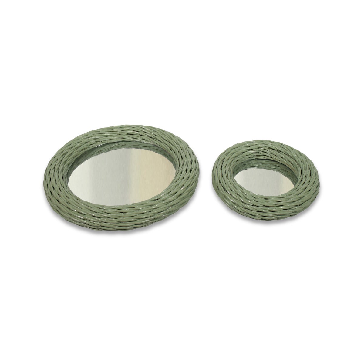 Kiku Mirror - Olive