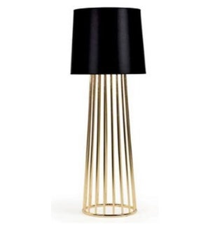 Marco Floor Lamp - Satin Brass