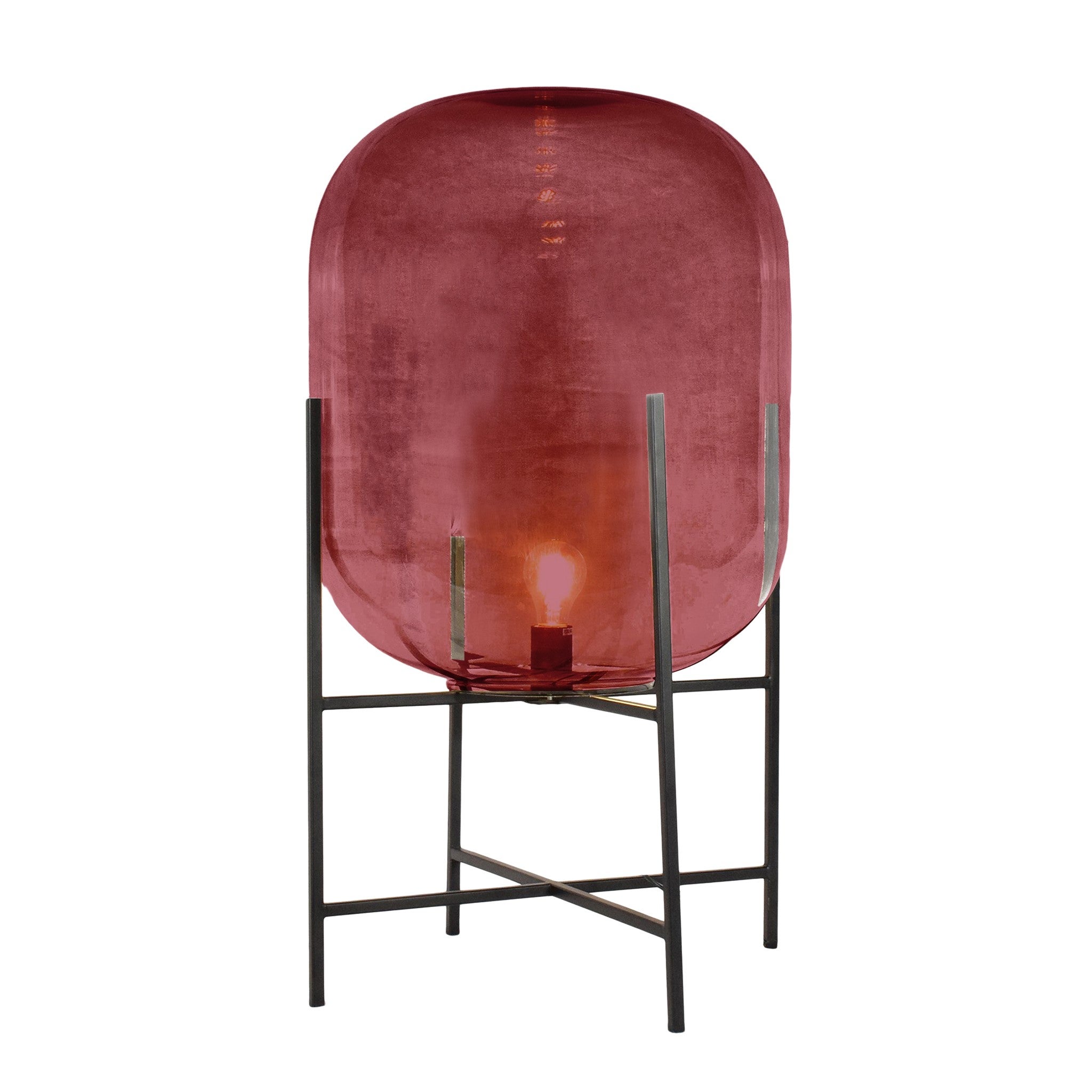 Miro Floor Lamp Short Cherry Red